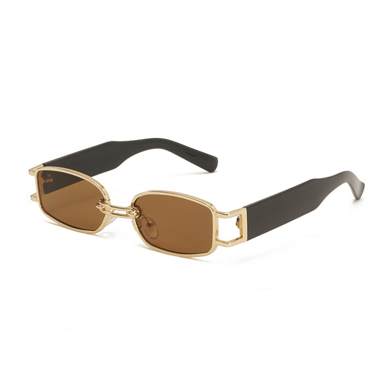 Venta al por mayor Irregular Retro Small Frame PC Gafas de sol